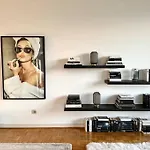 Exklusiver Rheinblick Messe Parken Luxus 10 Personen Apartment *