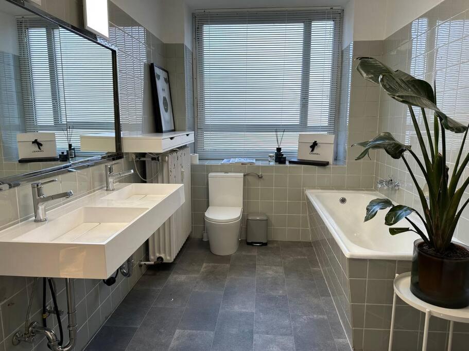 Exklusiver Rheinblick Messe Parken Luxus 10 Personen Apartment